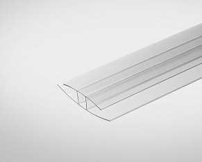 Профиль Полигаль Практичный прозрачный  10,0 мм x6000 мм