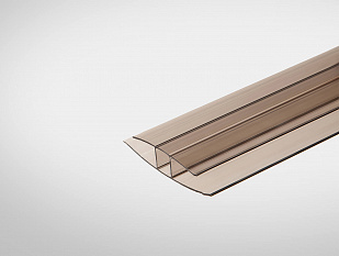 Профиль Полигаль Практичный бронзовый  10,0 мм x6000 мм