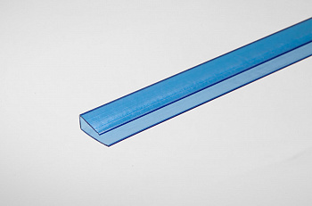 Профиль Полигаль Практичный 8,0 мм x2100 мм синий